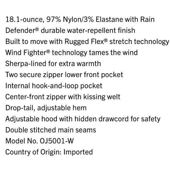 Women’s Carhartt Super Dux Jacket Size XS Elm Green NWT - Picture 3 of 13